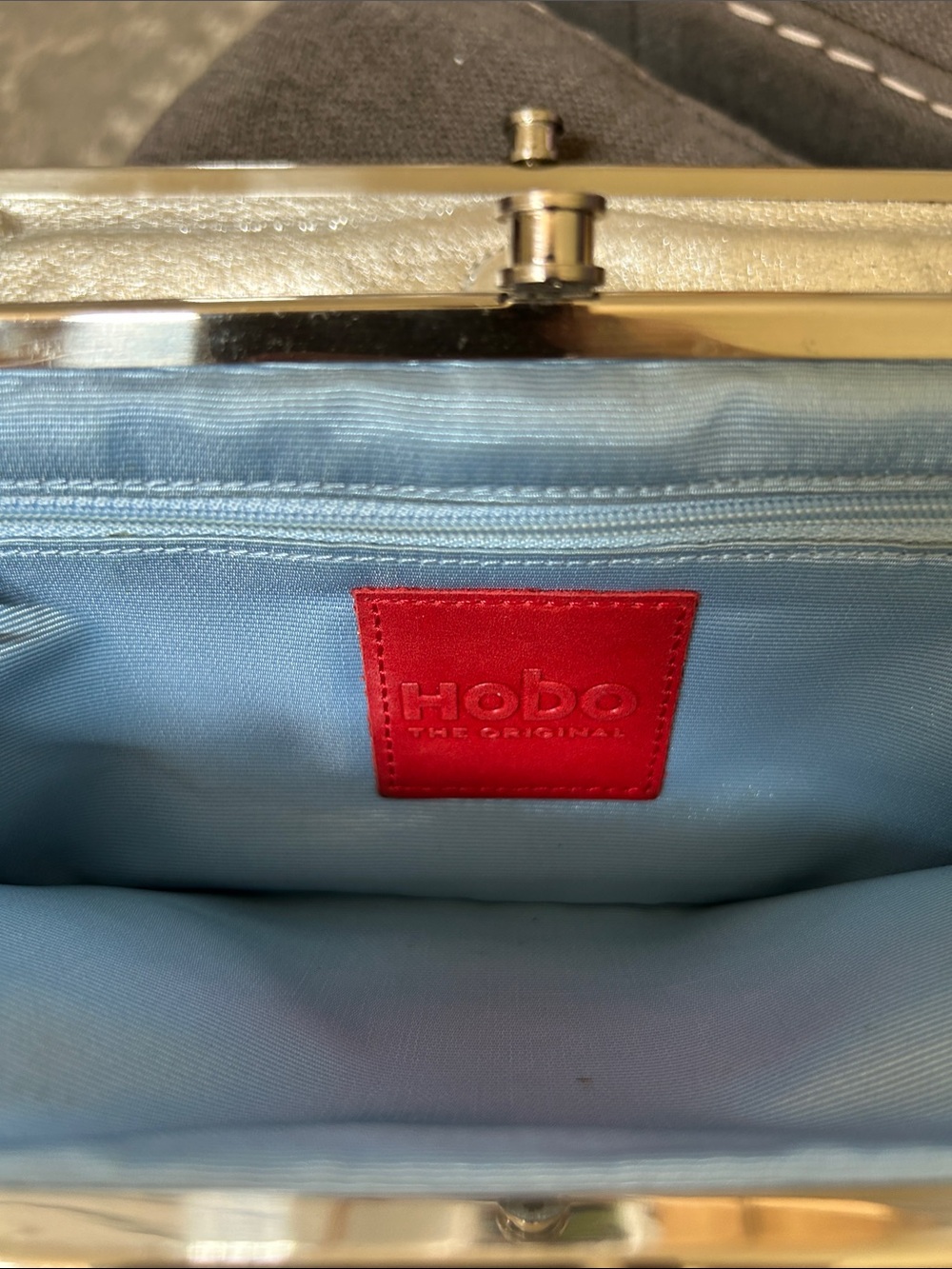 Hobo Lauren Silver Clutch - Picture 12 of 14